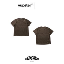Yupster Running T-shirt Trail Motion Collection - Women - Brown เสื้อวิ่งผู้หญิง