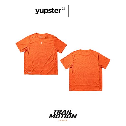 Yupster Running T-shirt Trail Motion Collection - Men - Orange เสื้อวิ่งผู้ชาย