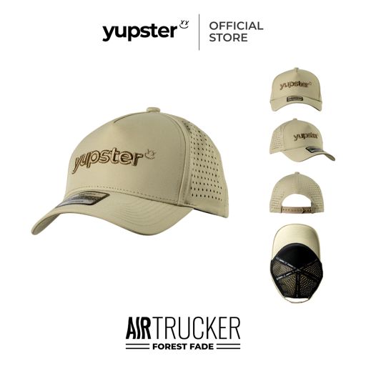 Yupster - AirTrucker 24 Collection / Forest Fade | หมวกวิ่ง Trucker ที่เบาและเย็นที่สุด