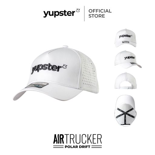 Yupster - AirTrucker 24 Collection / Polar Drift | หมวกวิ่ง Trucker ที่เบาและเย็นที่สุด