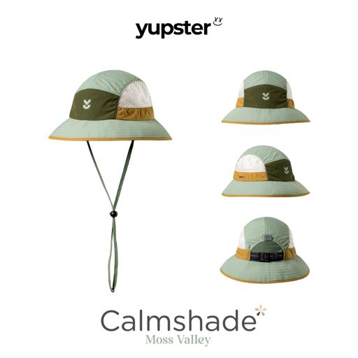 Yupster Calmshade Collection Bucket Moss Valley-Mint/Olive หมวกบักเก็ต