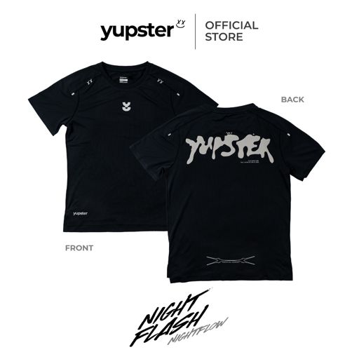 Yupster Running T-Shirt NightFlash Collection NightFlow เสื้อวิ่งสะท้อนแสง