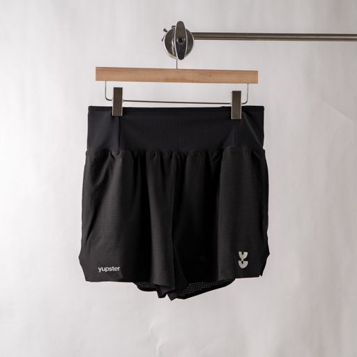 Yupster Enduro Shorts - PathMaker Collection - Solid Black | กางเกงวิ่งเทรลชาย น้ำหนักเบา