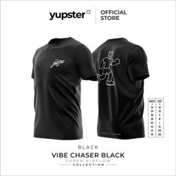 Yupster Running T-shirt - Super Airflow Collection - Vibe Chaser Black