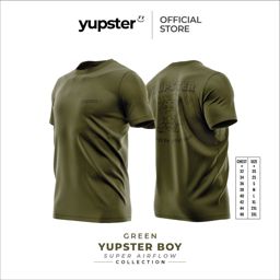 Yupster Super Airflow Yupster Boy Green เสื้อยืด