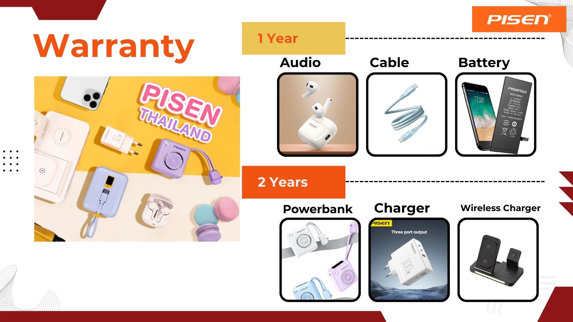 Pisen_Warranty